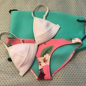 Authentic Confetti Garden Triangl Suit